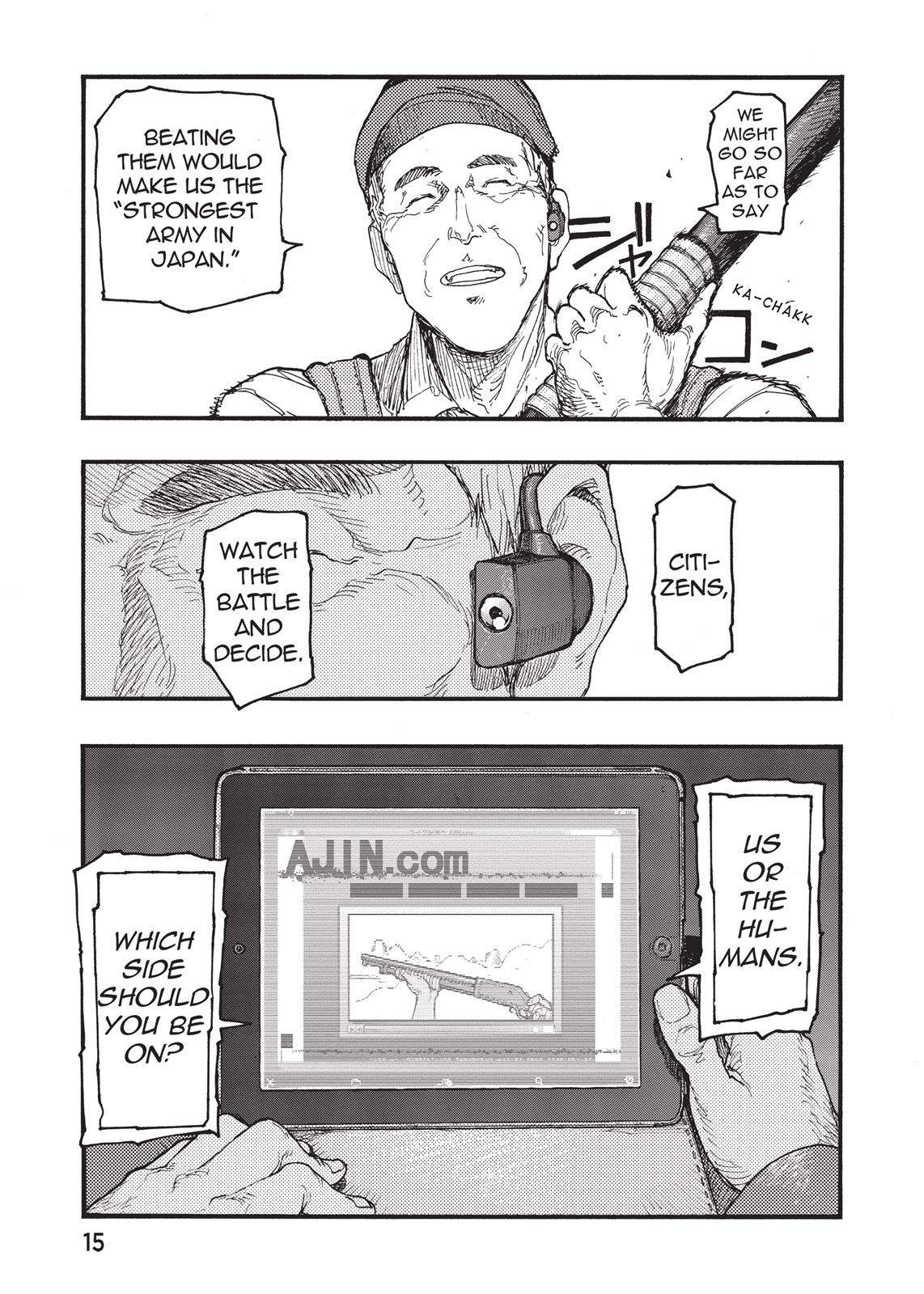 Read Ajin Manga Online