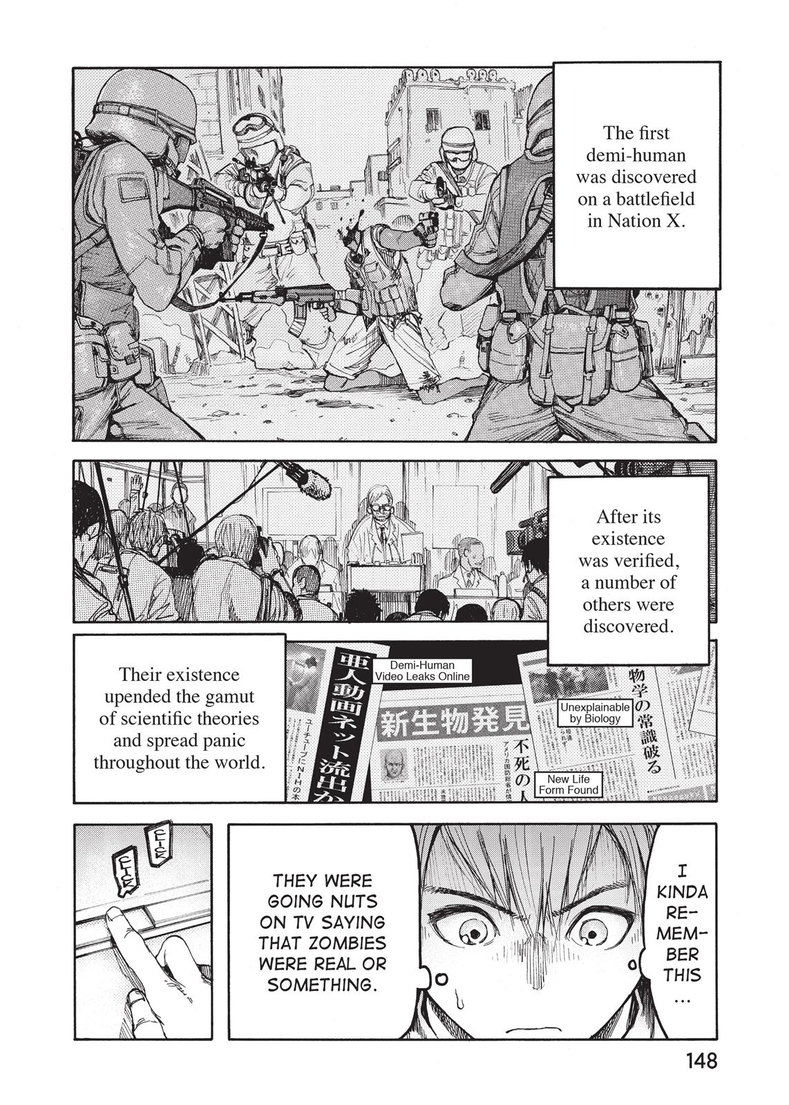 Read Ajin Manga Online