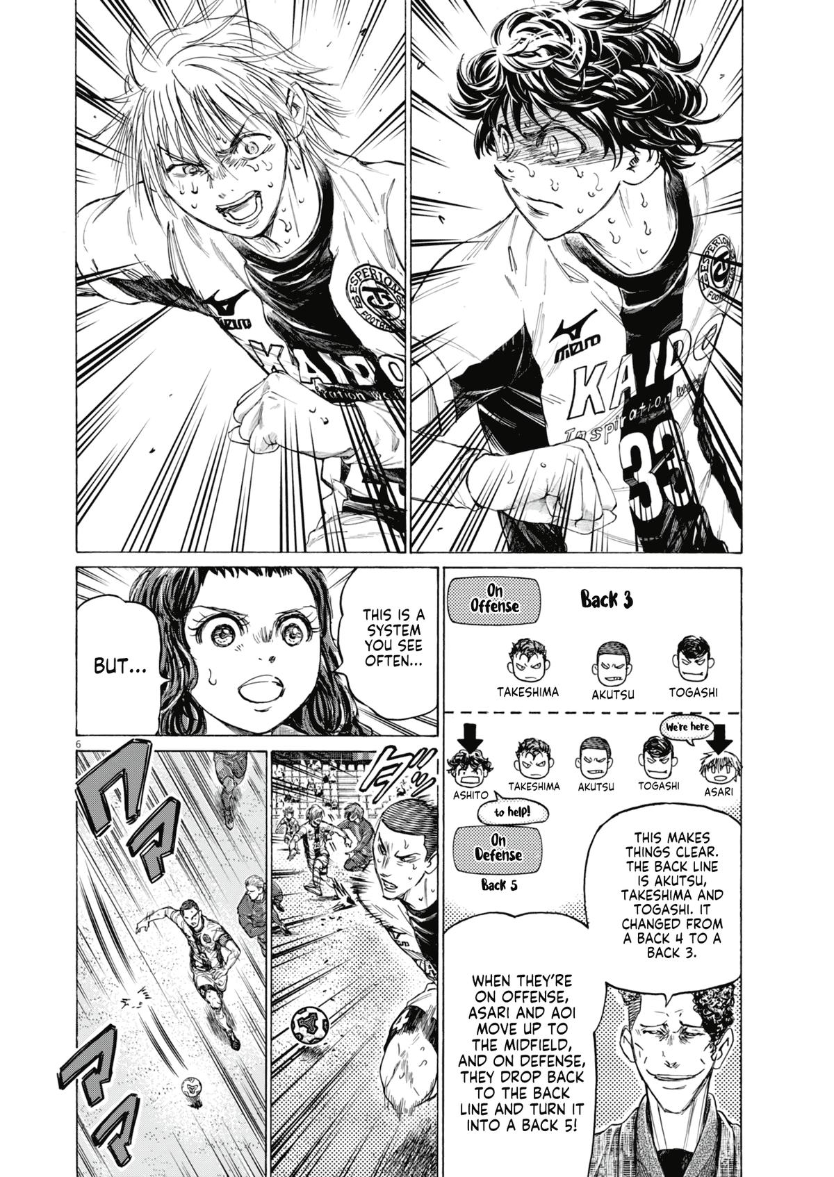 Read Ao Ashi Manga Online