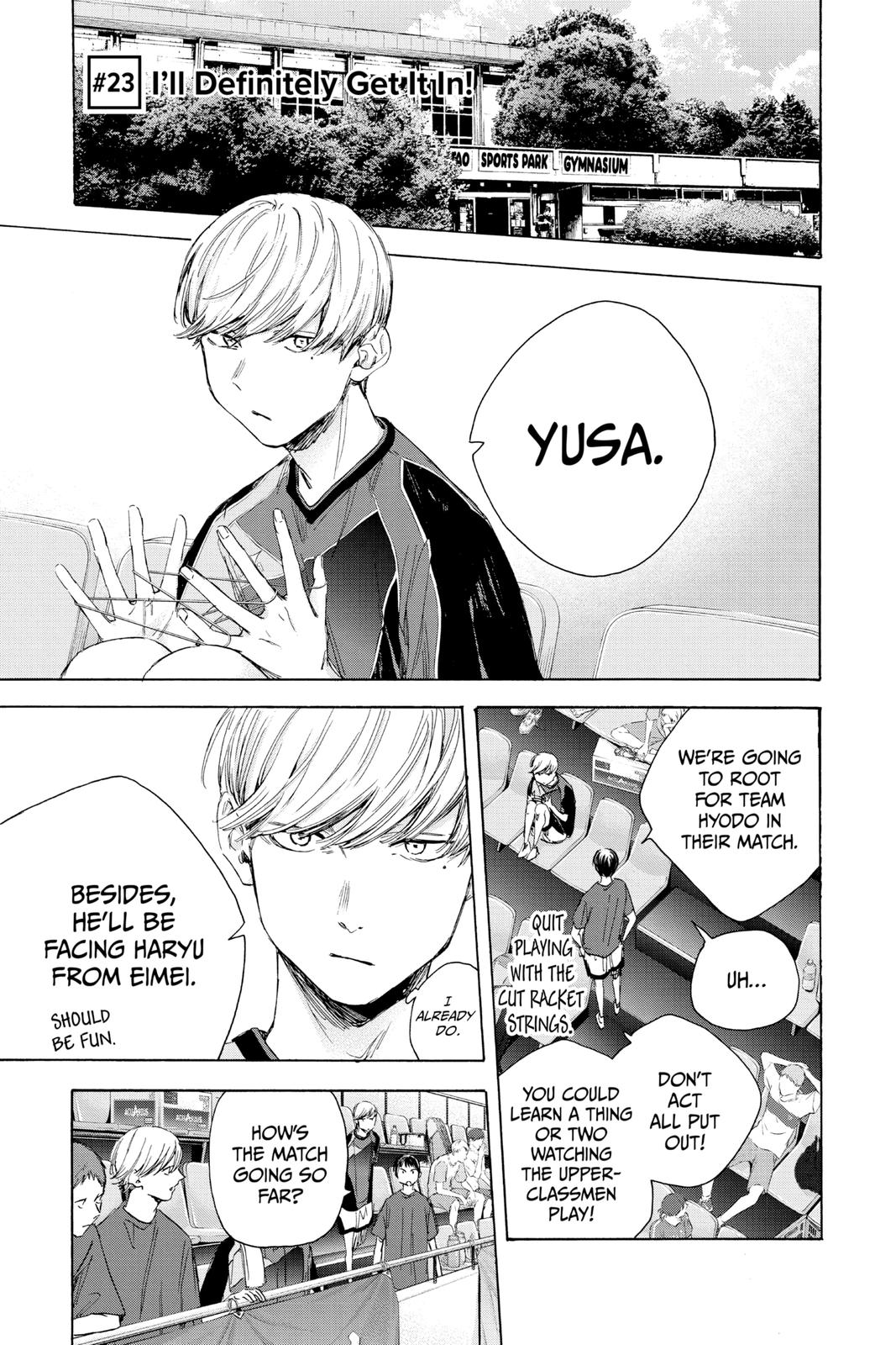 Read Blue Box Manga Online