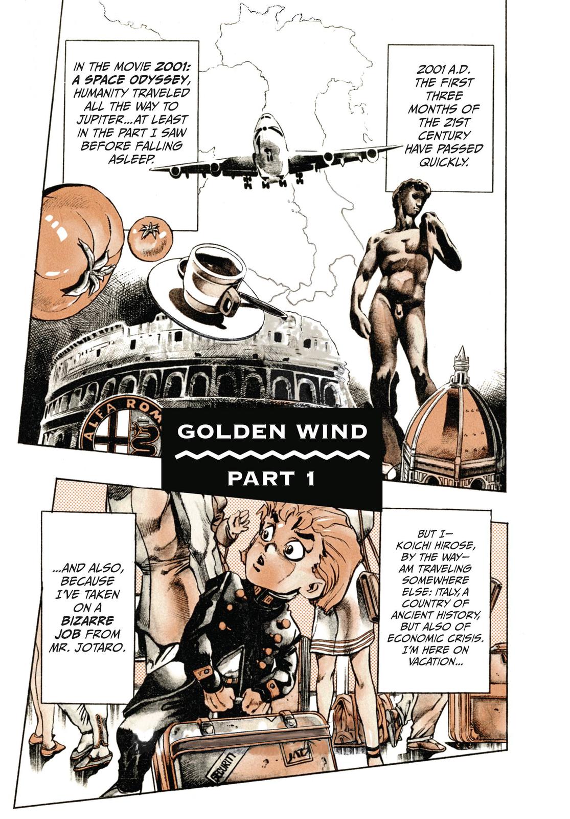 Read Golden Wind Manga Online