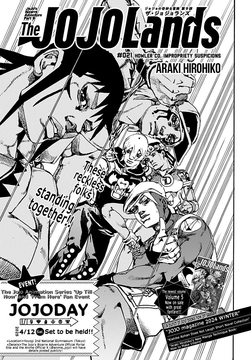 Read JOJOLands Manga Online