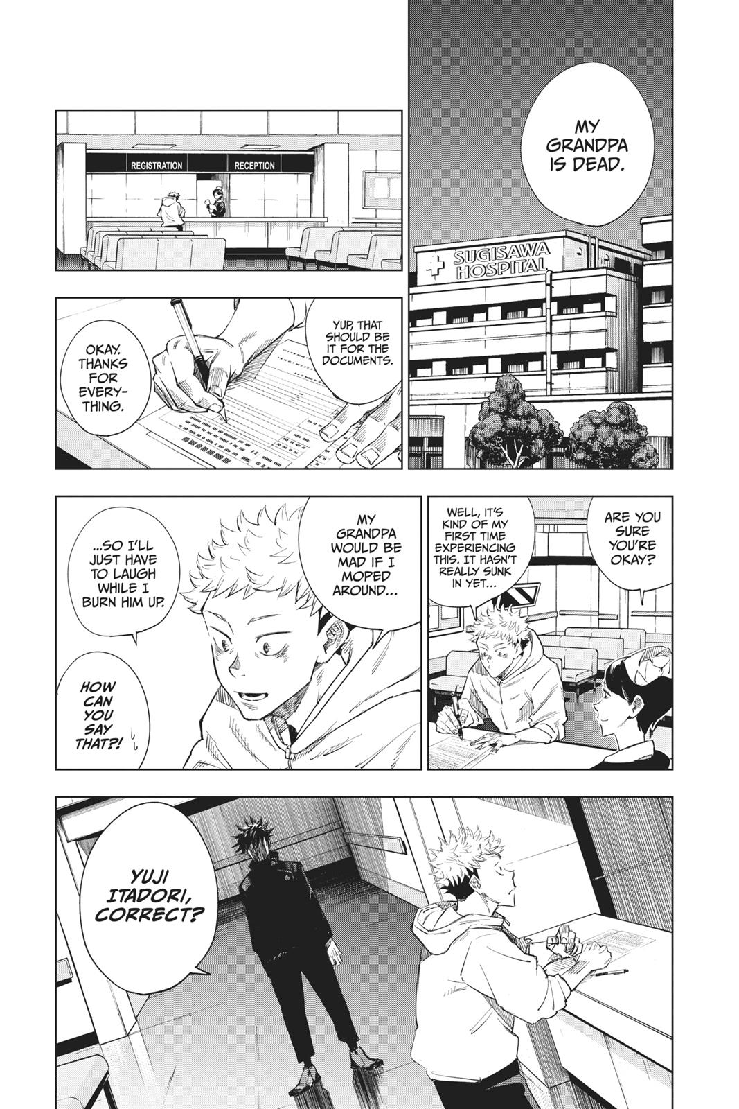 Read Jujutsu Kaisen Manga Online