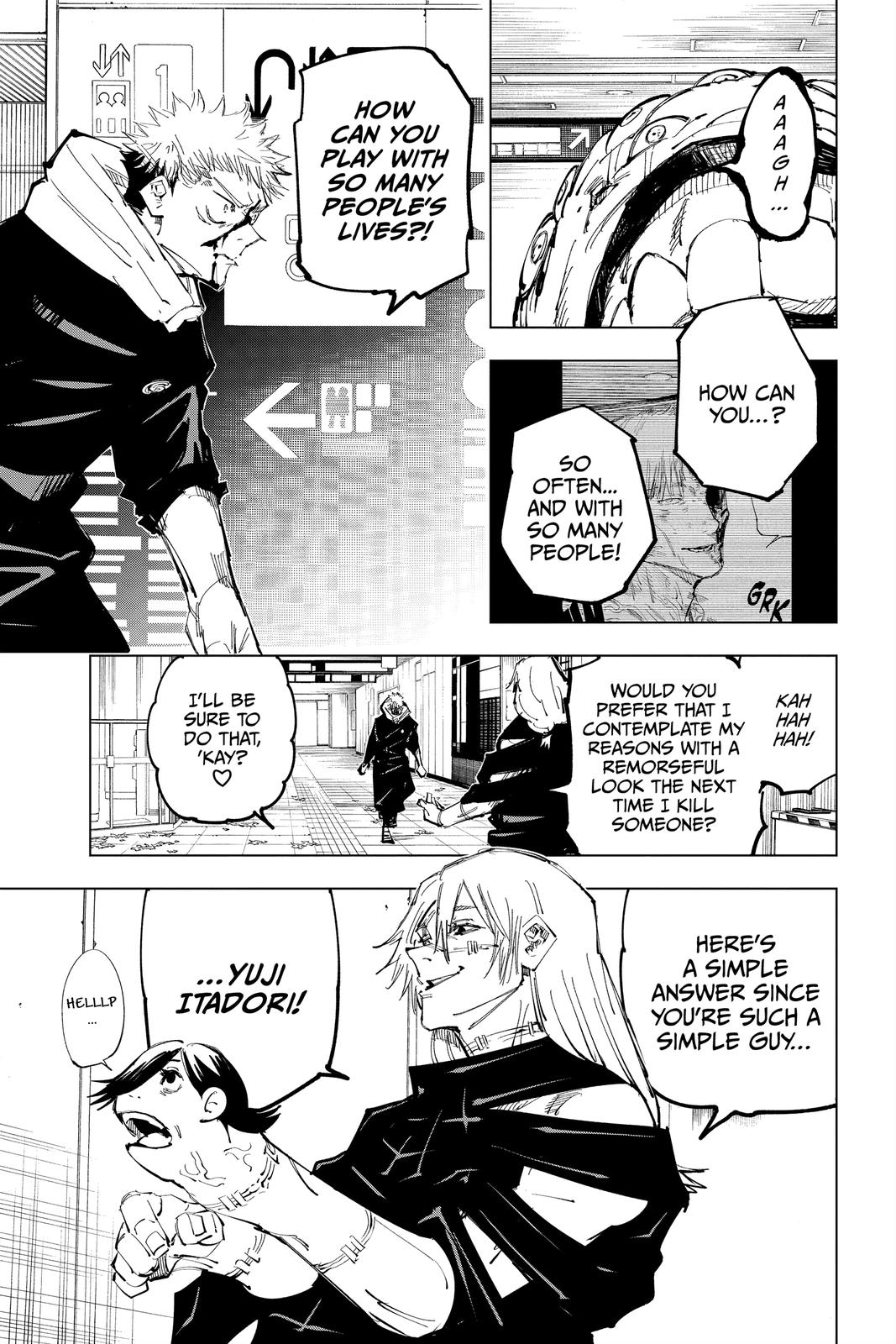 Read Jujutsu Kaisen Manga Online