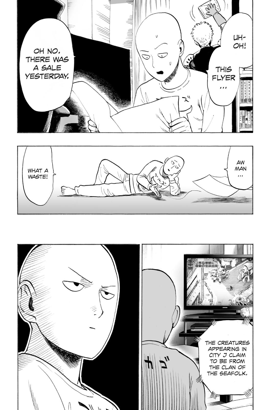 Read One Punch Man Manga Online