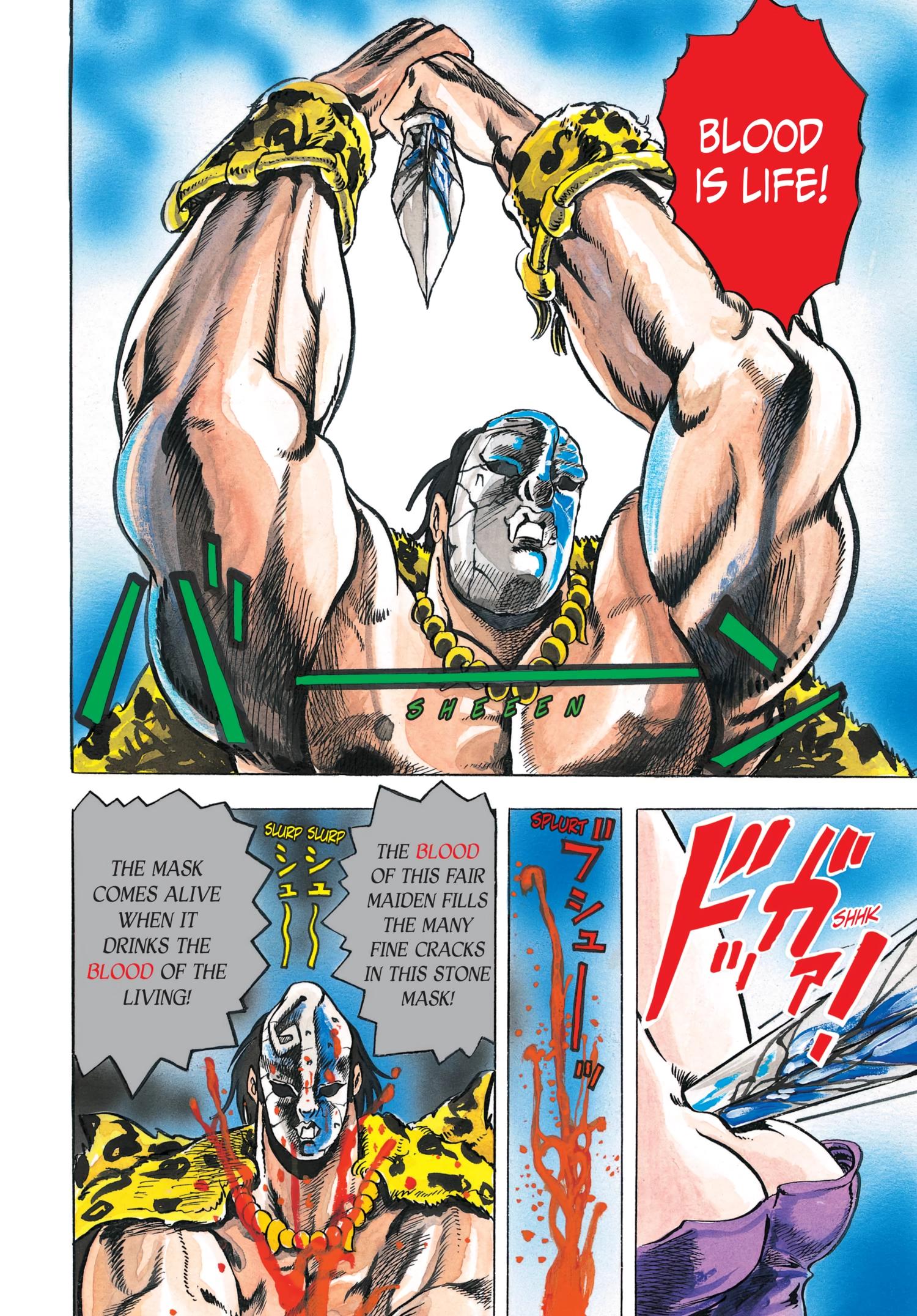 Read Phantom Blood Manga Online