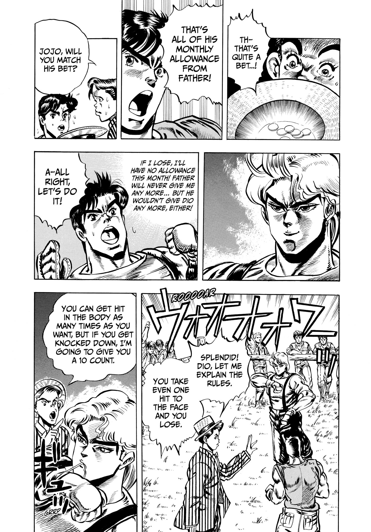 Read Phantom Blood Manga Online