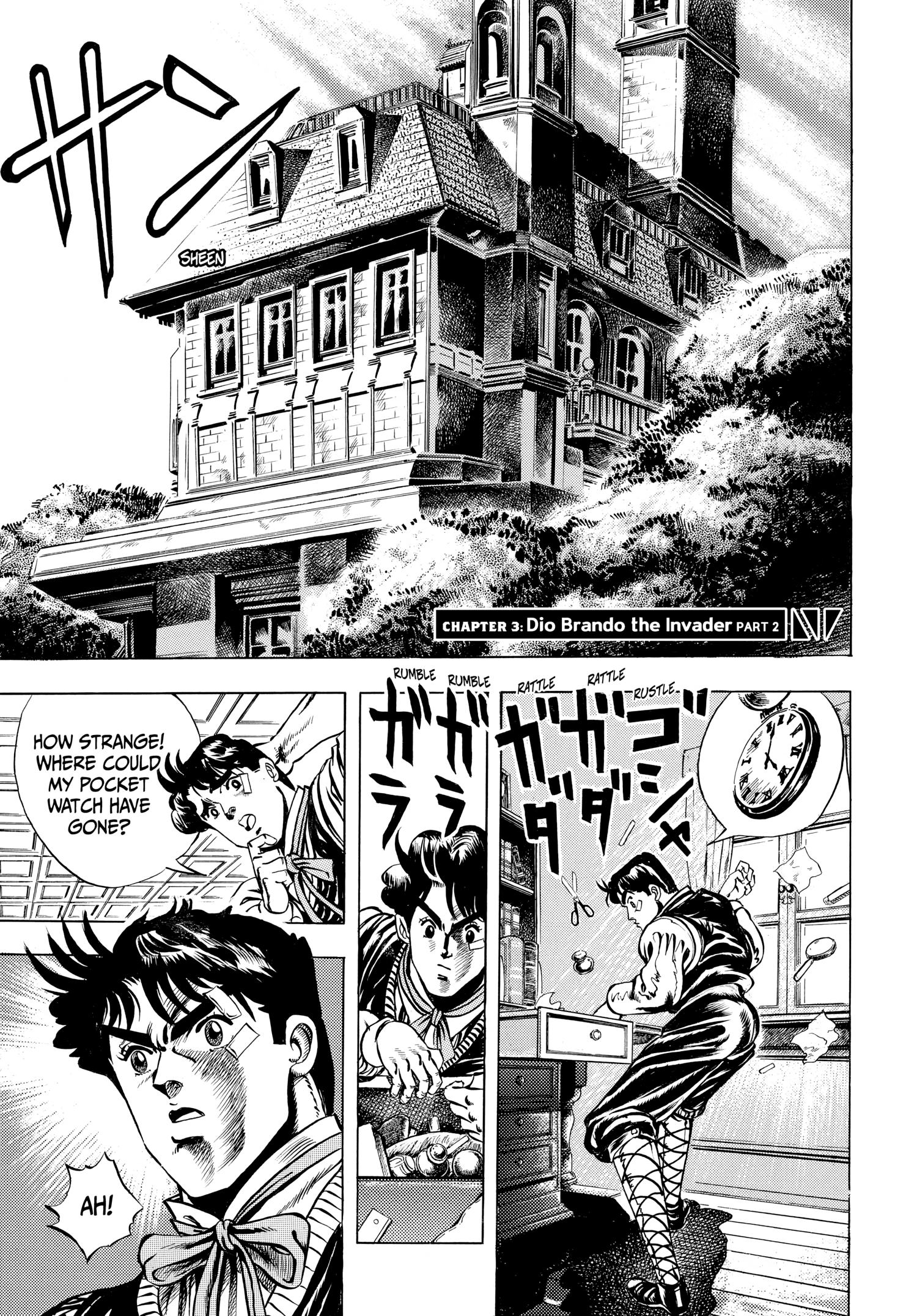 Read Phantom Blood Manga Online