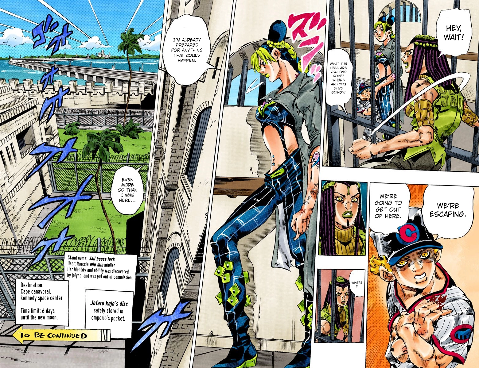 Read Stone Ocean Manga Online