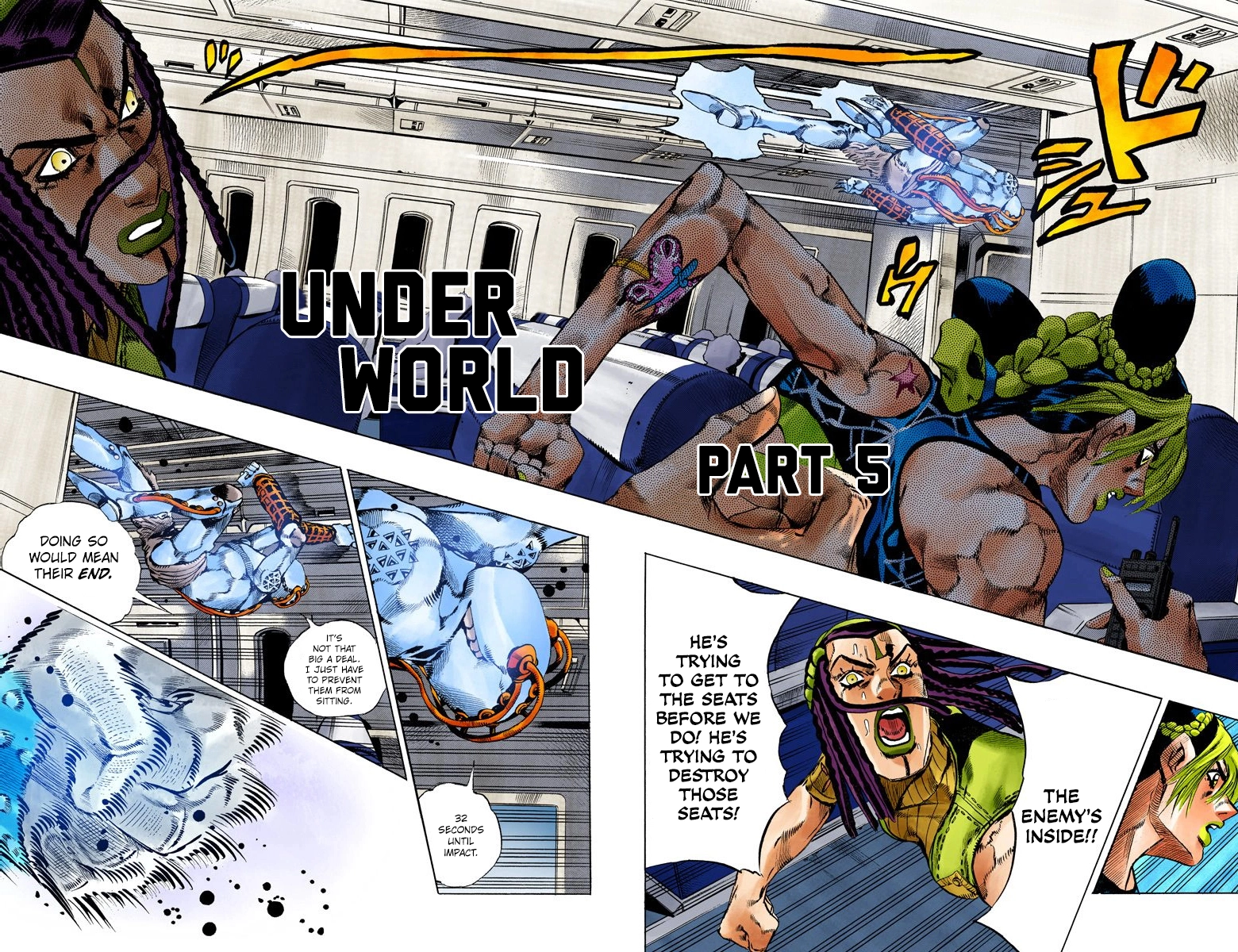 Read Stone Ocean Manga Online
