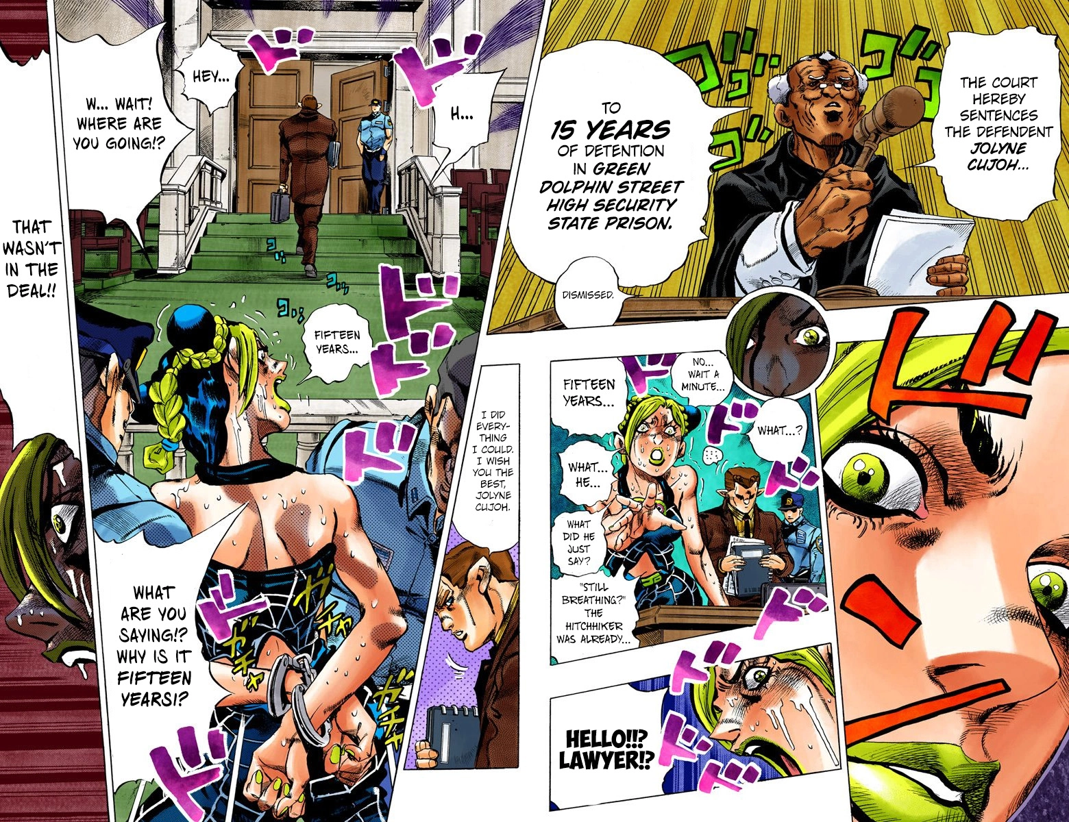Read Stone Ocean Manga Online