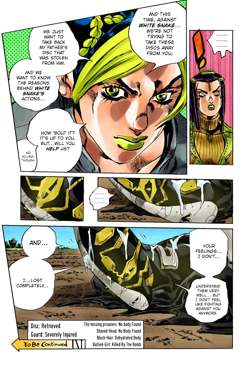 Read Stone Ocean Manga Online