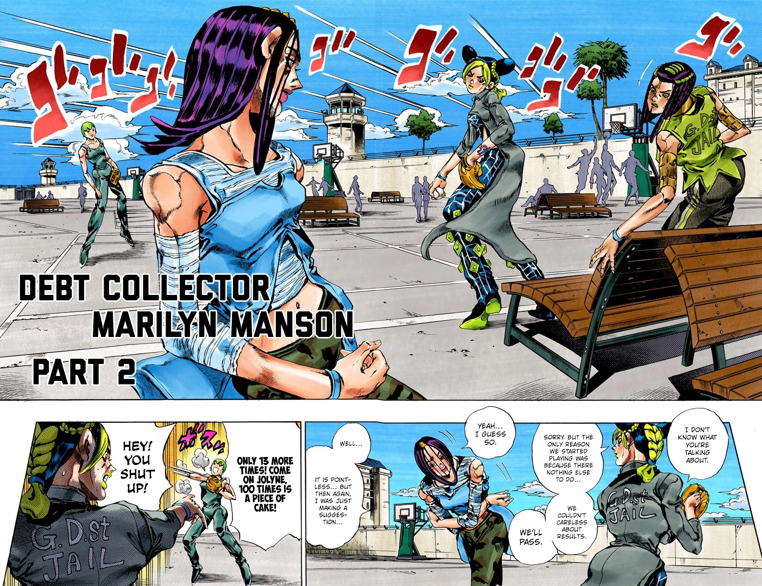 Read Stone Ocean Manga Online