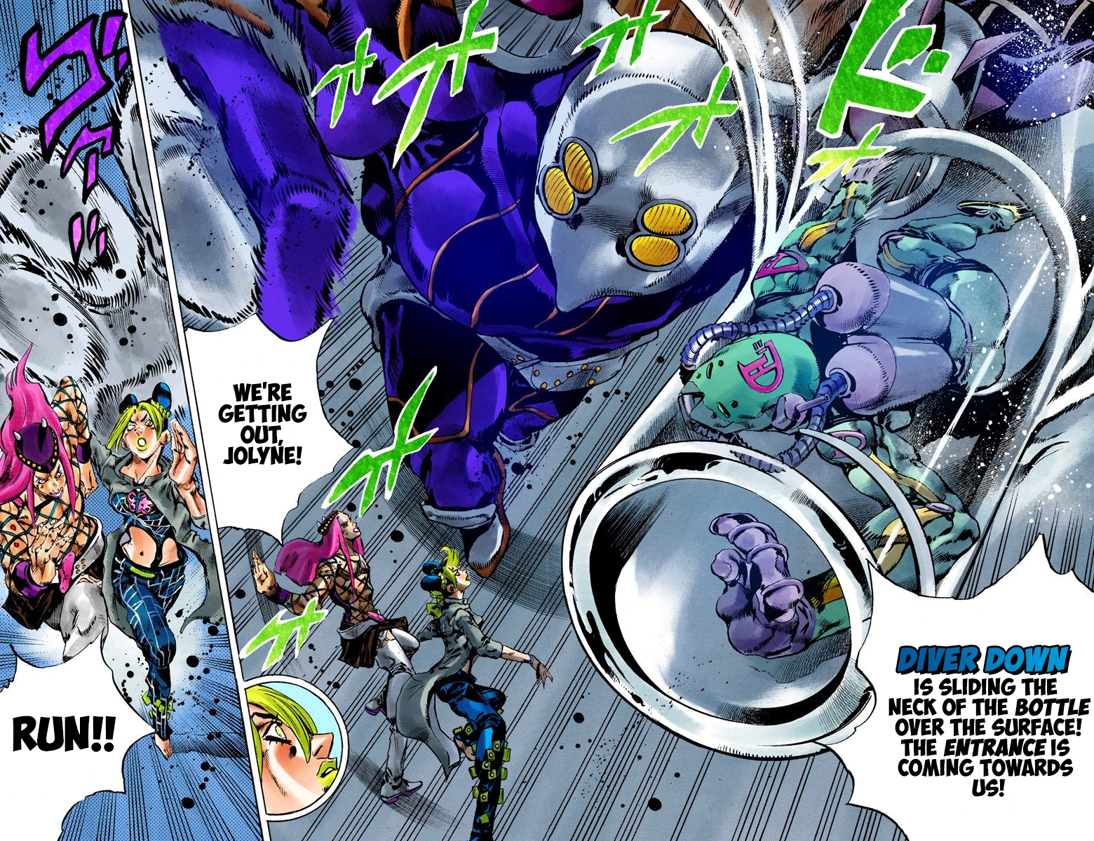 Read Stone Ocean Manga Online