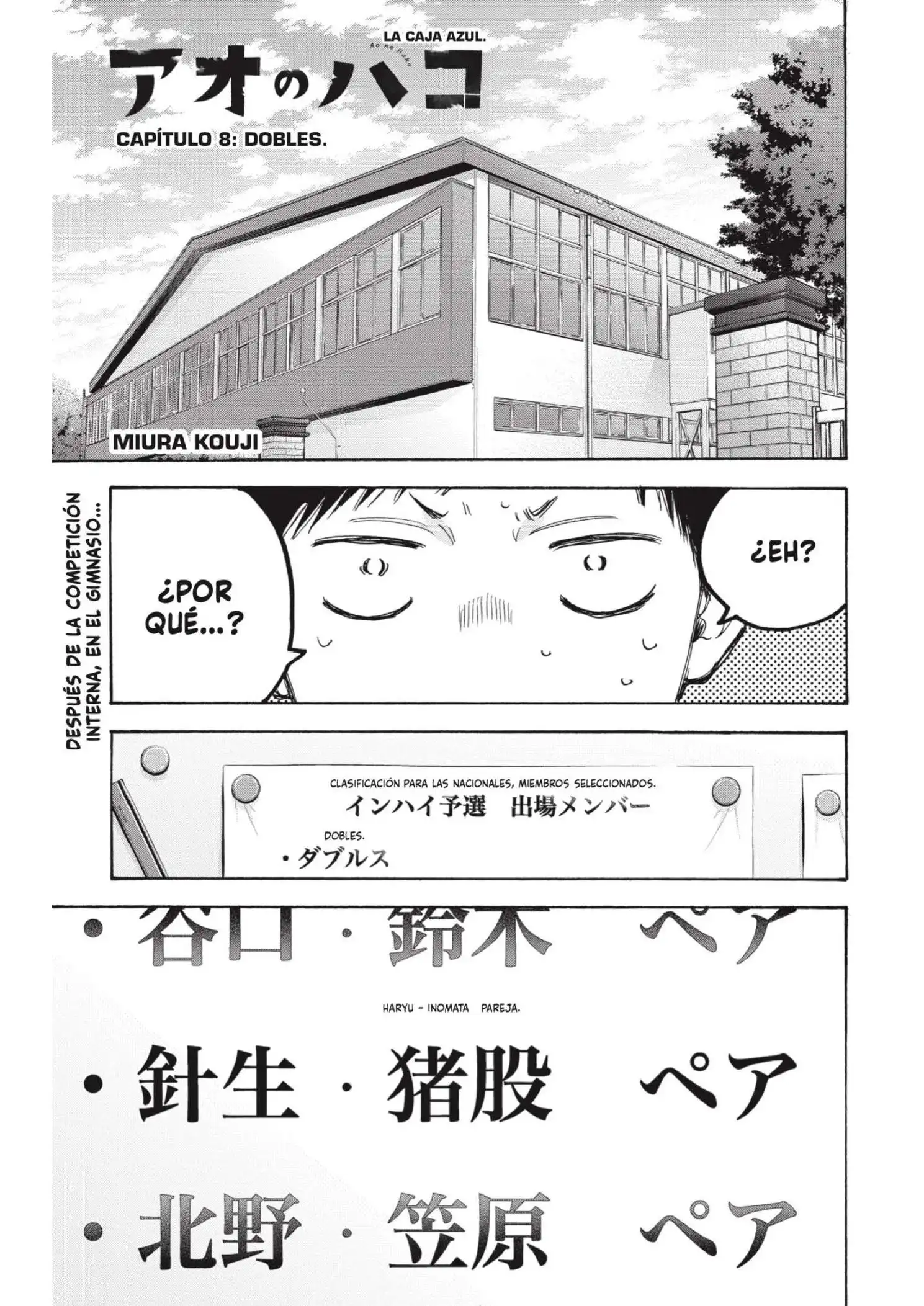 Read Blue Box ES Manga Online
