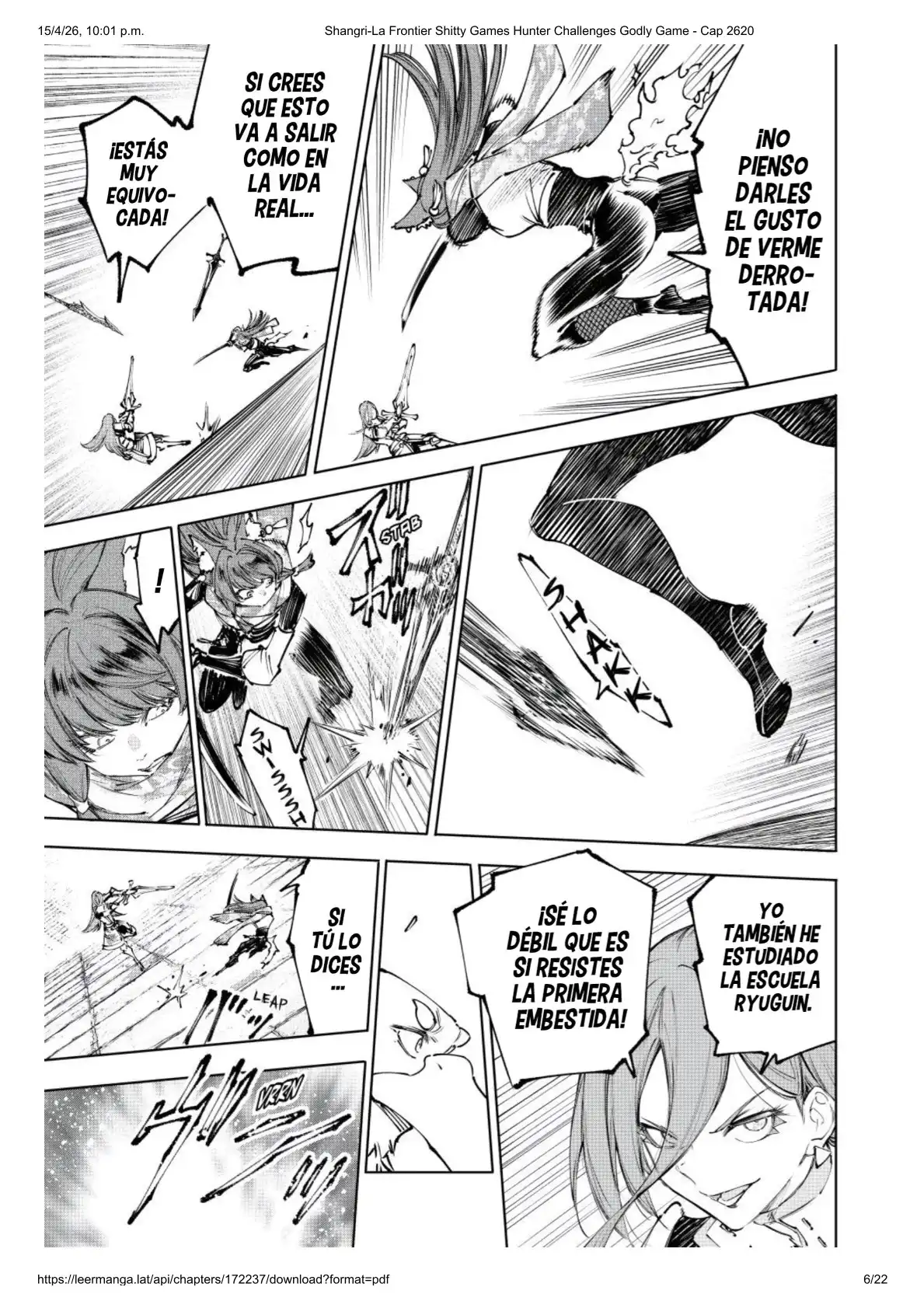 Read Shangri La Frontier ES Manga Online