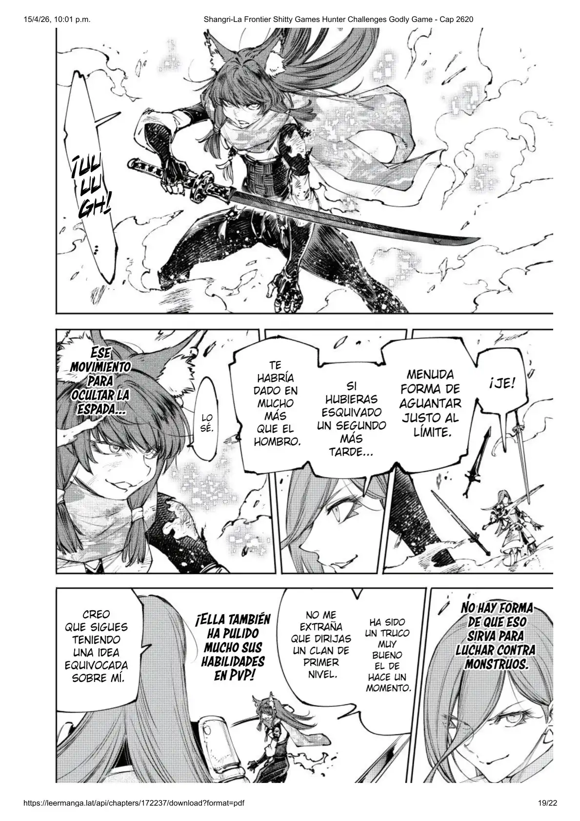 Read Shangri La Frontier ES Manga Online