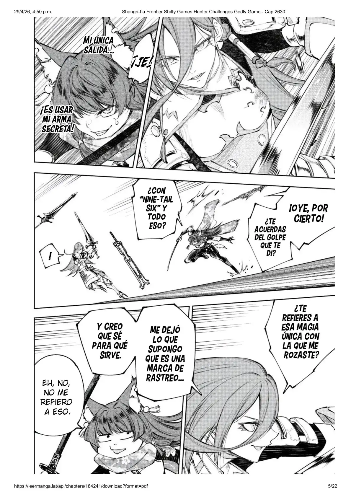 Read Shangri La Frontier ES Manga Online
