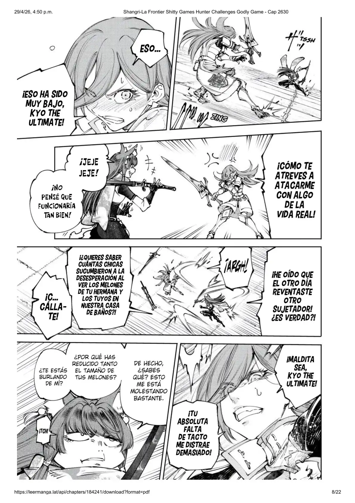 Read Shangri La Frontier ES Manga Online