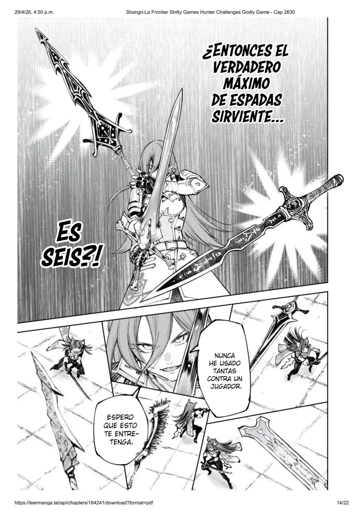 Read Shangri La Frontier ES Manga Online