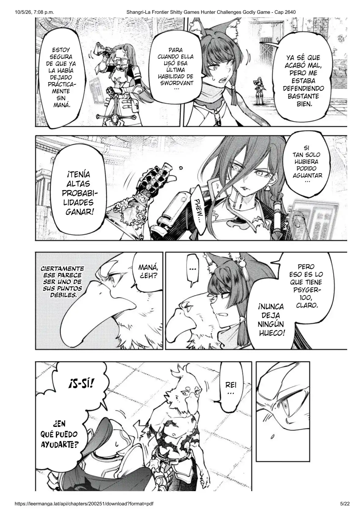Read Shangri La Frontier ES Manga Online