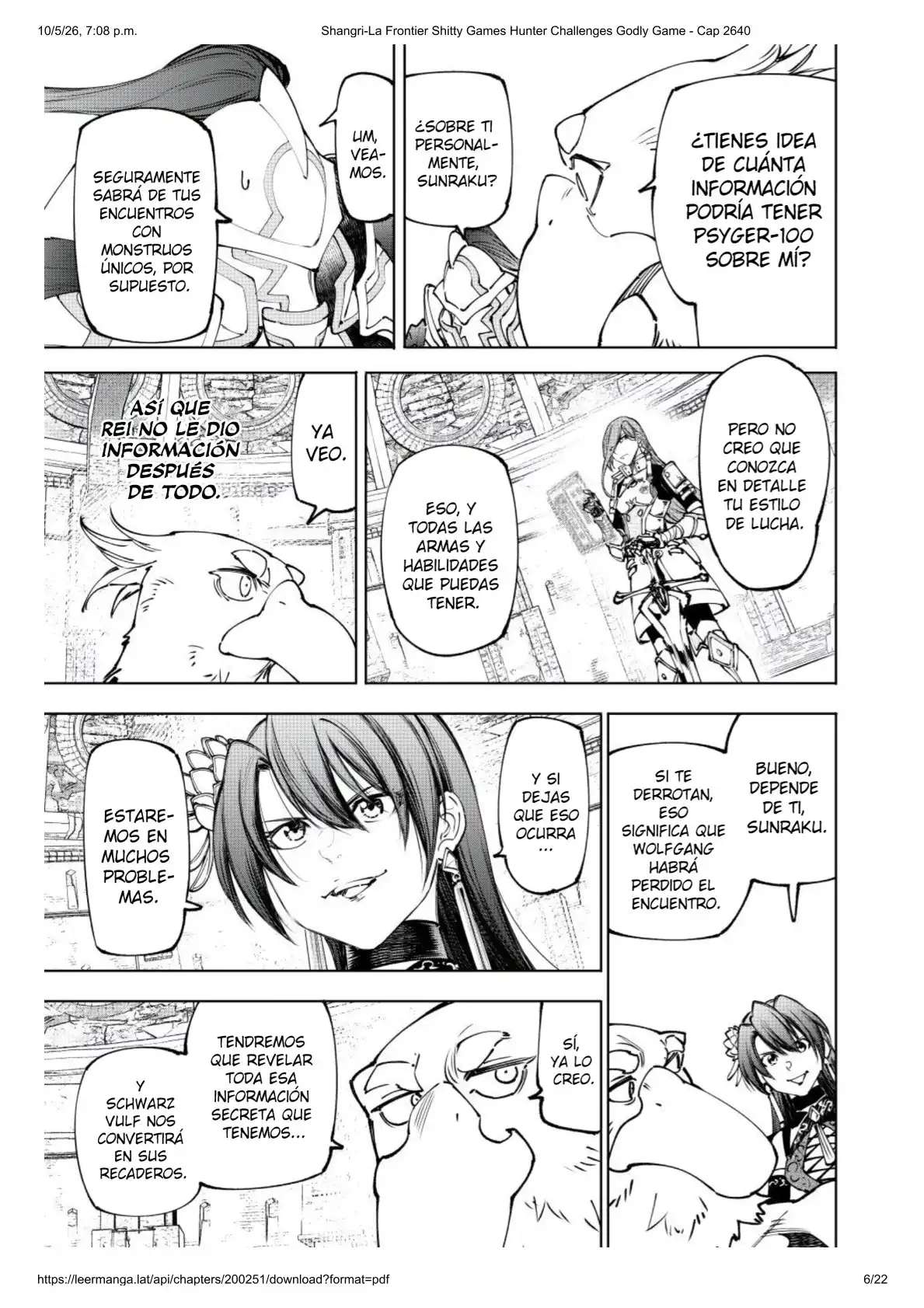 Read Shangri La Frontier ES Manga Online