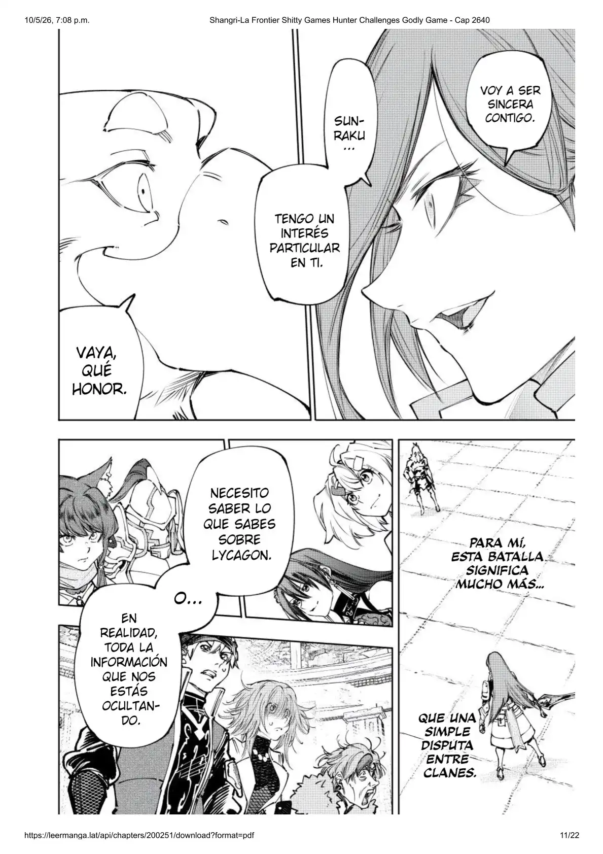 Read Shangri La Frontier ES Manga Online