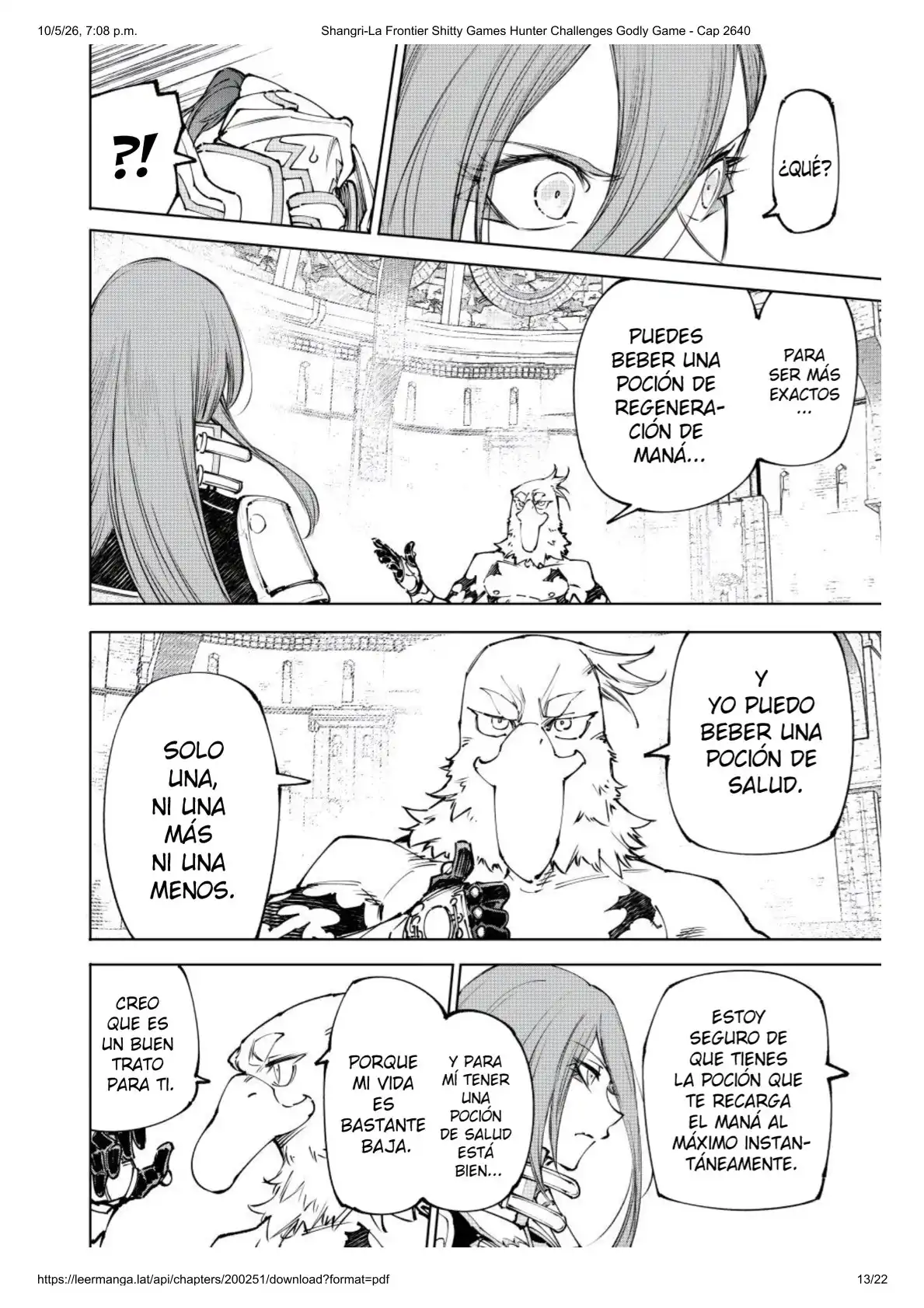 Read Shangri La Frontier ES Manga Online