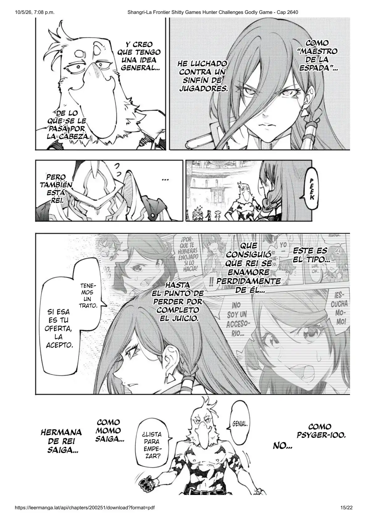 Read Shangri La Frontier ES Manga Online