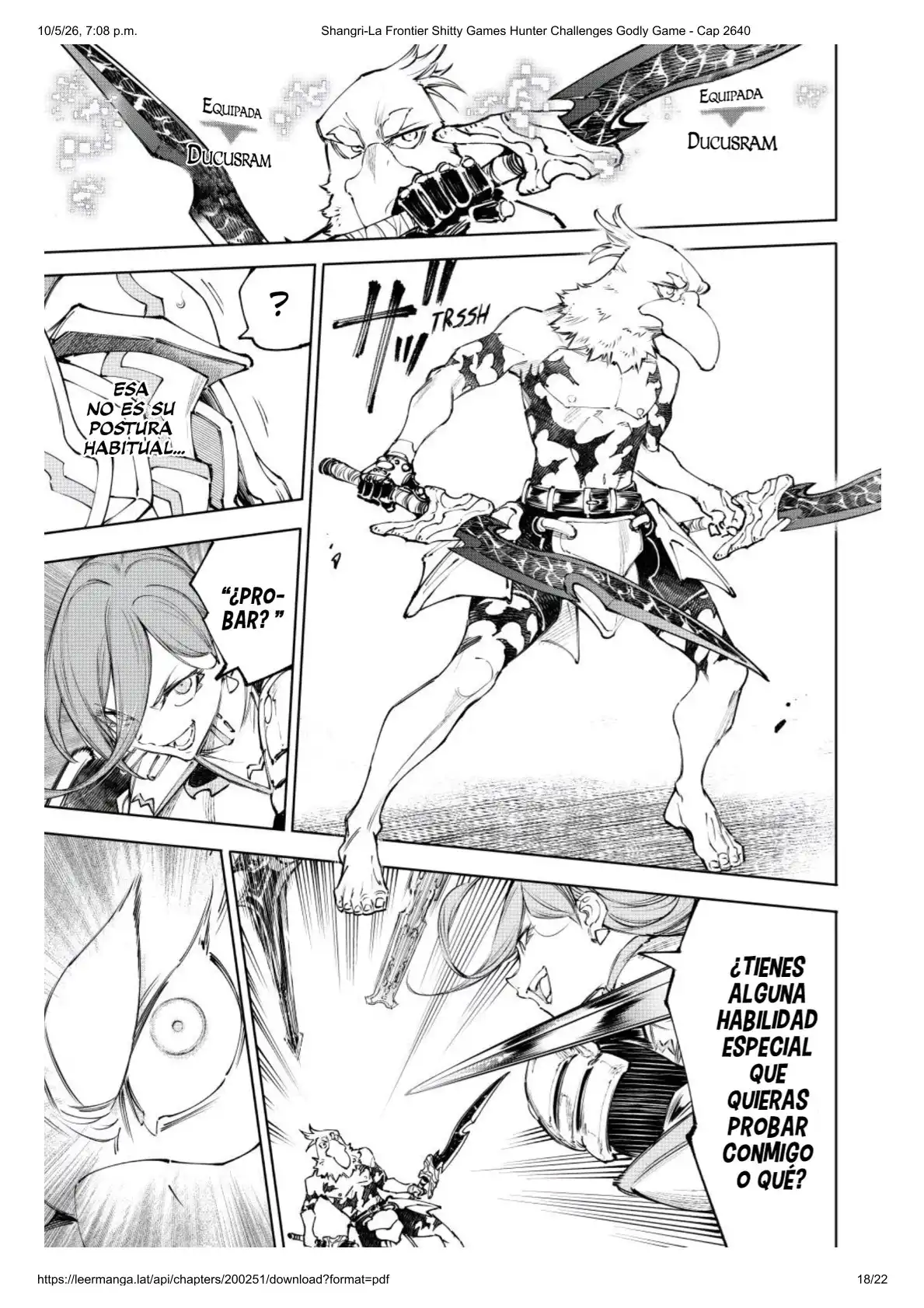 Read Shangri La Frontier ES Manga Online