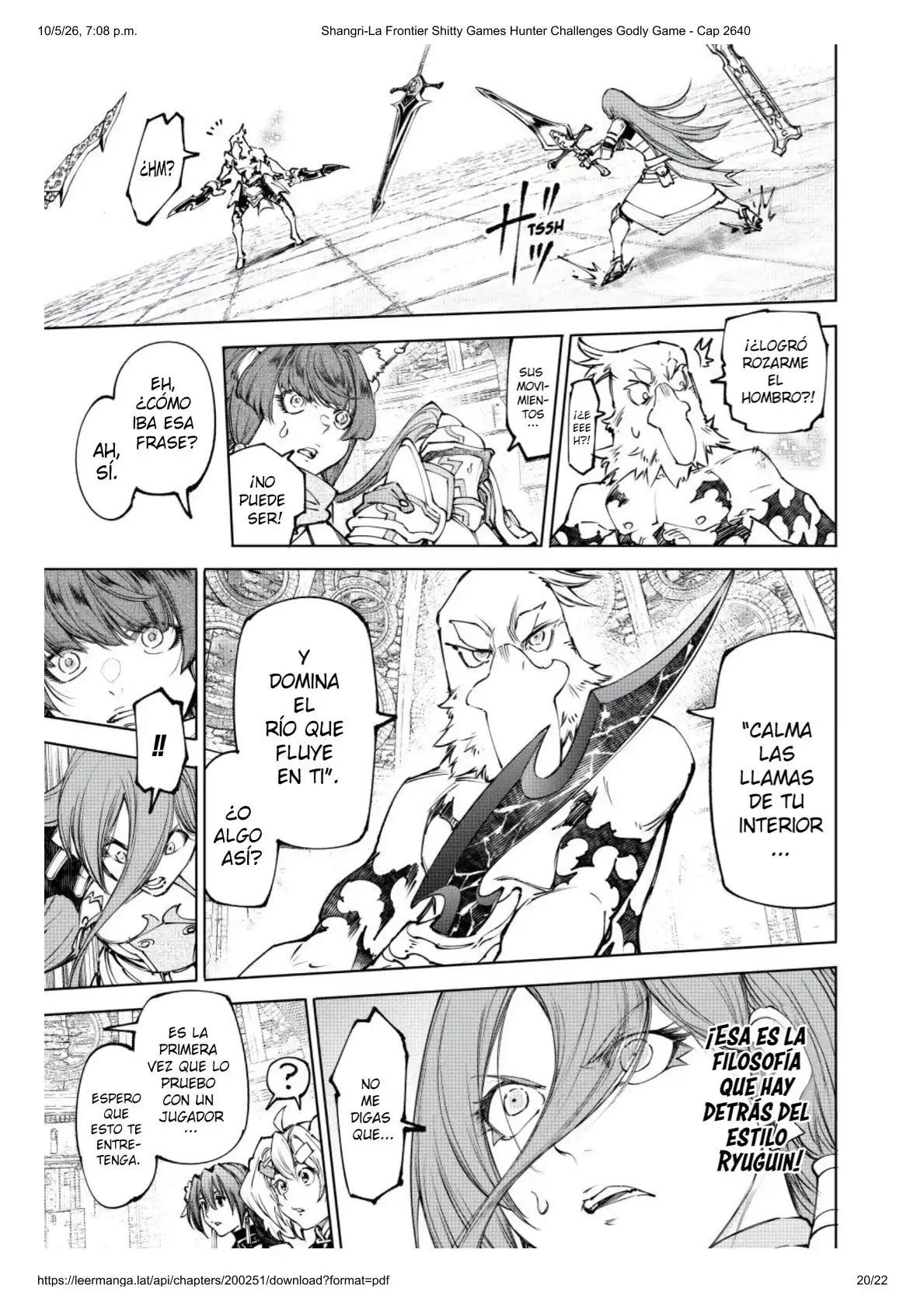 Read Shangri La Frontier ES Manga Online