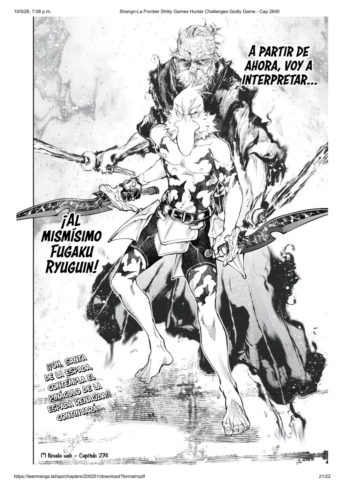 Read Shangri La Frontier ES Manga Online